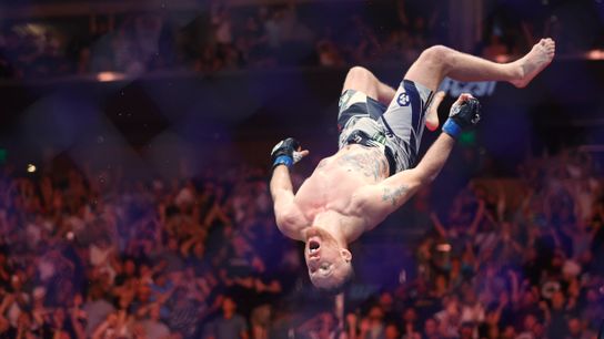 MMA fans flip over Justin Gaethje, who has his eye on yet another crack at the UFC title (UFC). Photo by Imagn Images